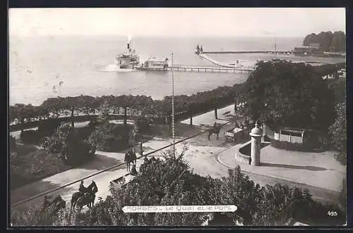 AK Morges, Le Quai et le Port