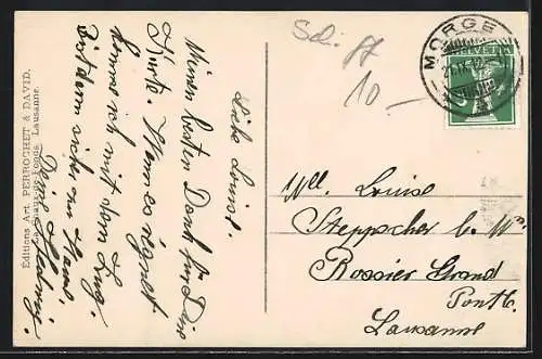 AK Morges, Le Quai et le Port