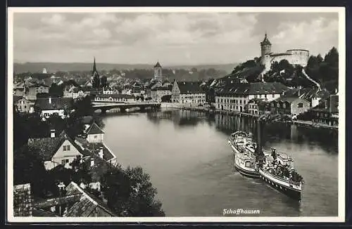 AK Schaffhausen, Partie am Fluss