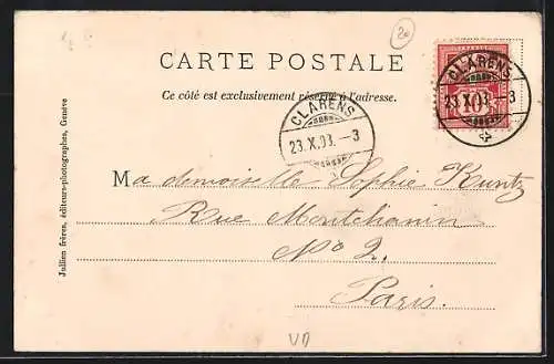 AK Montreux, Eglise Allemande