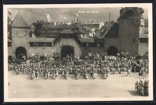 AK Vevey, Char de Pales, das Volksfest