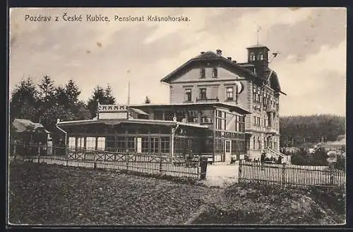 AK Ceska Kubice, Pensionat Krásnohorska