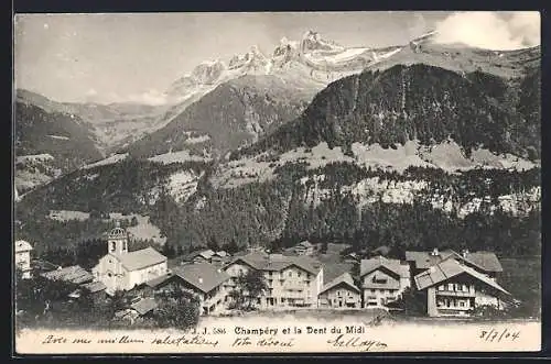 AK Champéry, La Dent du Midi