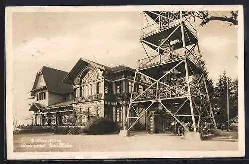 AK Zürich, Uetliberg, Restaurant Uto-Kulm