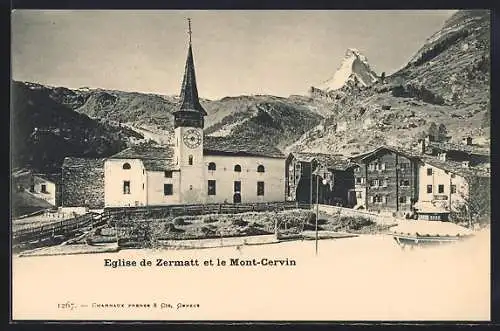 AK Mont-Cervin, Eglise de Zermatt