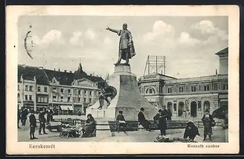 AK Kecskemét, Kossuth szobor