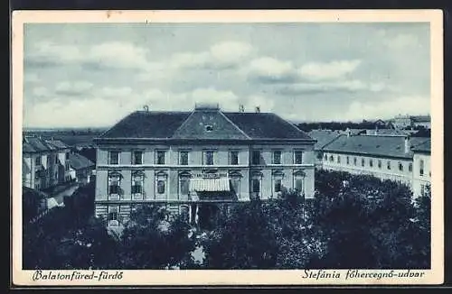 AK Balatonfüred-fürdö, Stefania föhercegnö-udvar