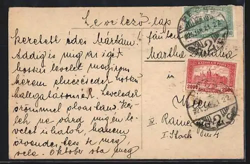 AK Pécs, Szechenyi-ter a Varoshazaval