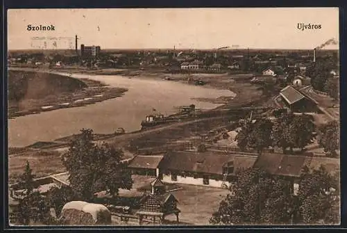 AK Szolnok, Ujváros, Ortsansicht