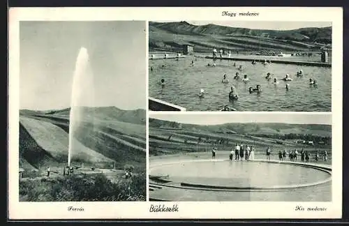 AK Bükkszék, Nagy medence, Kis medence, Forras