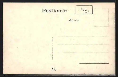 AK Abendsmatt, Ortspartie mit Pension