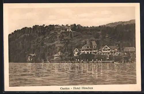 AK Gunten, Hotel Hirschen