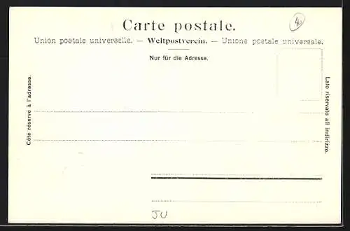 AK Saint-Ursanne, Teilansicht mit Kirche