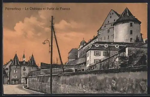 AK Porrentruy, Le Château et Porte de France