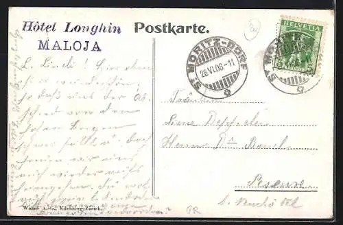 AK Maloja, Belvédère