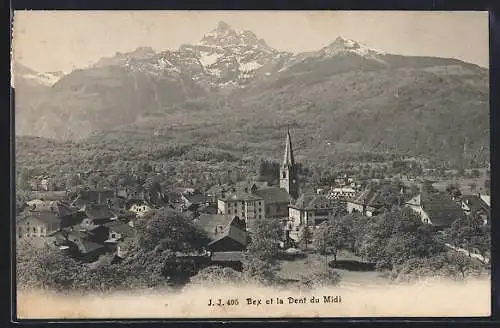 AK Bex, Vue general et la Dent du Midi