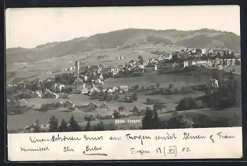 AK Trogen, Ortsansicht aus der Vogelschau