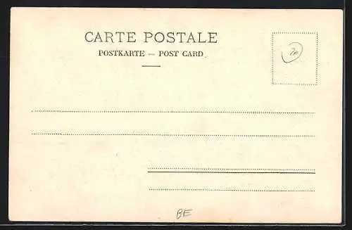 AK Adelboden, Ortsansicht mit Wildstrubel