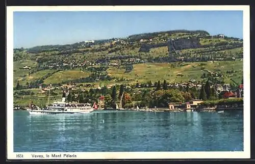 AK Vevey, Le Mont Pélerin
