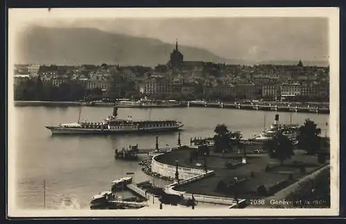 AK Genéve, Panorama et la rade
