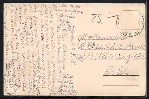 AK Genéve, Quai du Mont-Blanc