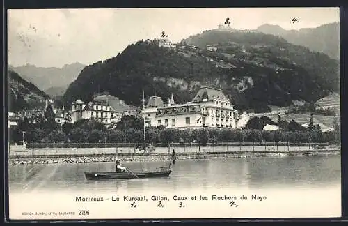 AK Montreux, Le Kursaal, Glion, Caux et les rochers de Naye