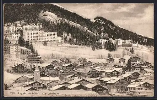 AK Leysin, Vue générale en hiver