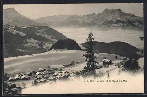 AK Leysin, Panorama et la Dent du Midi