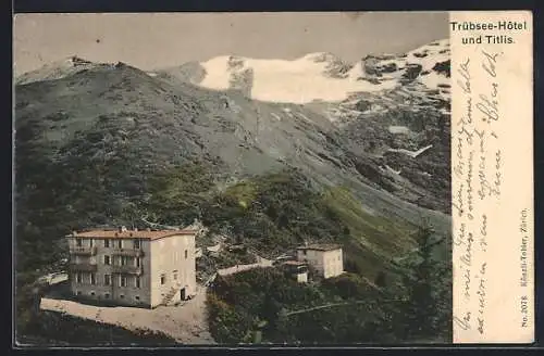 AK Engelberg, Hotel Trübsee mit Titlis