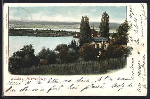 AK Arenenberg, Blick zum Schloss