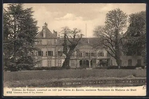 AK Coppet, Le Château, ancienne Résidence de Madame de Stael