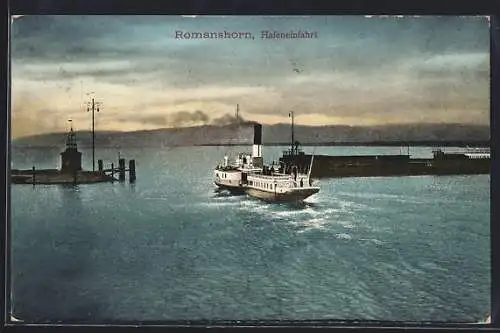 AK Romanshorn, Hafeneinfahrt