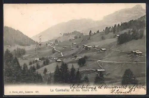 AK La Comballaz, Les Tours d`Ai
