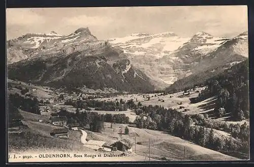 AK Ormont Dessous, Oldenhorn, Scex Rouge et Diablerets