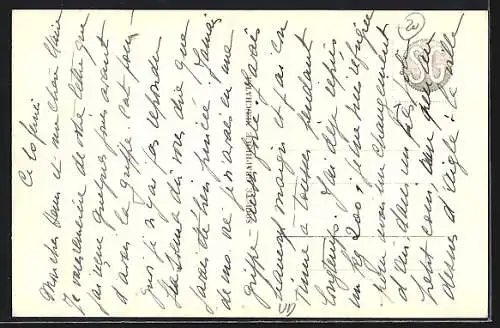 AK Corbeyrier, Ortsansicht mit Bergpanorama