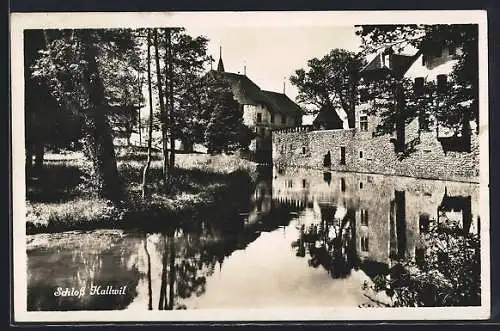 AK Hallwil, Schloss mit Flusspartie