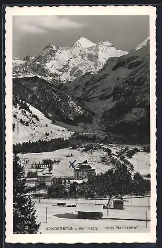 AK Kandersteg, Hotel Bernerhof und Blumlisalp