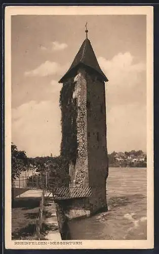 AK Rheinfelden, Blick auf den Messerturm