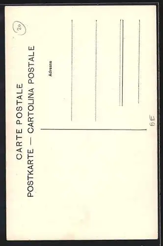 AK Bern, Dudelsackpfeifferbrunnen mit Kutsche