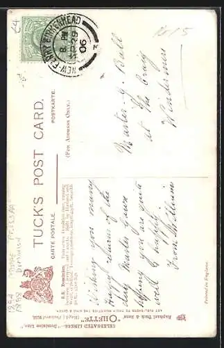 AK Passagierschiff SS Dominion der Dominion Line auf See