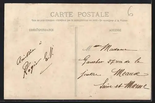 AK Béhoust, L`Étang et scène bucolique avec promeneurs au bord de l`eau