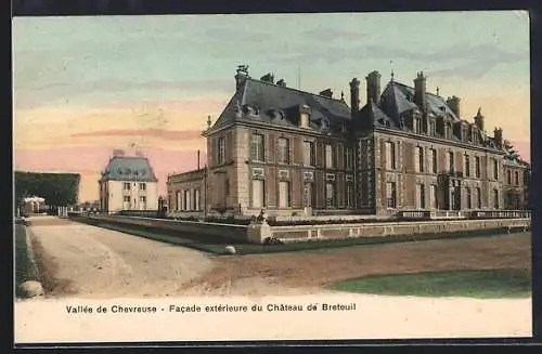 AK Vallée de Chevreuse, Facade extérieure du Château de Breteuil