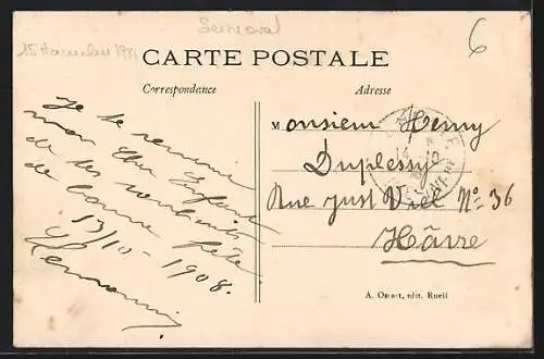 AK Bougival, Le Barrage à la Machine