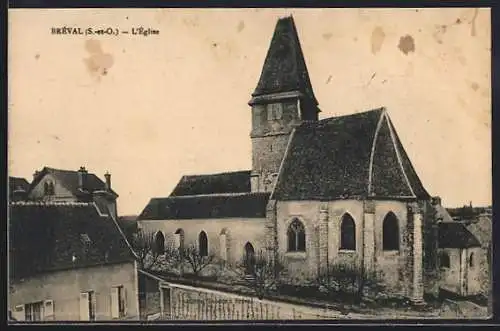 AK Bréval, L`église