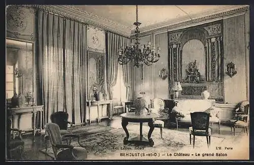 AK Behoust, Le Château, Le grand Salon