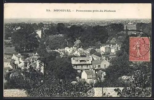 AK Bougival, Panorama pris du Plateau