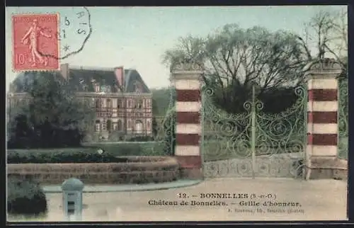 AK Bonnelles, Château de Bonnelles, Grille d`honneur