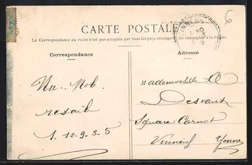 AK Courcelles, Château Voguin