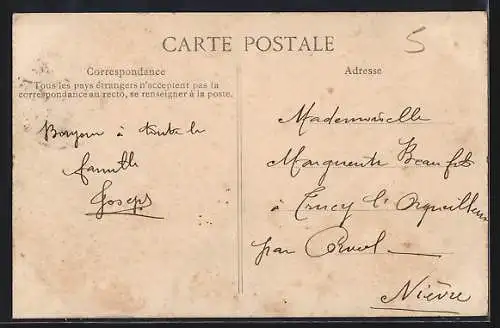 AK Chatou, Pavillon Henri IV derrière une haie de lierre