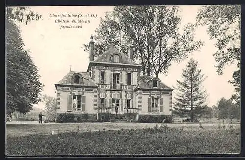 AK Clairefontaine, Château du Mesnil facade nord